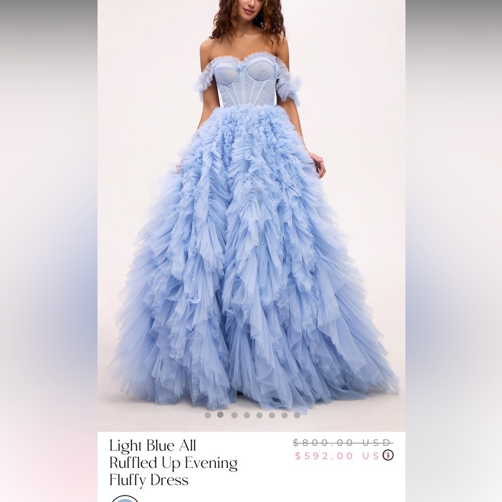 Mila all ruffled up dress